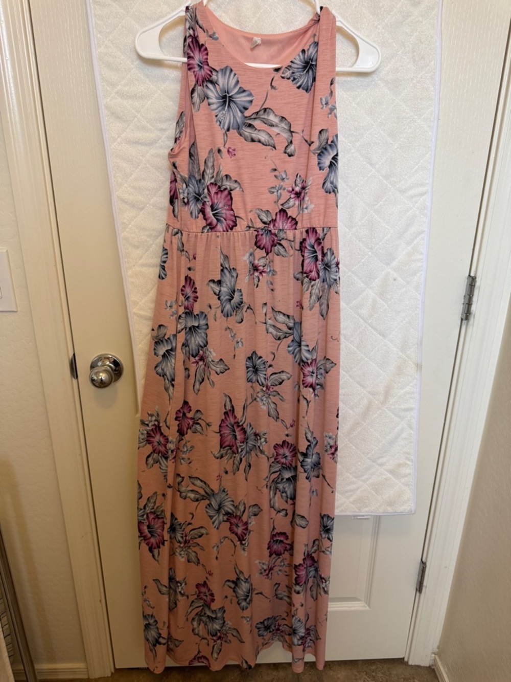 Pinkblush Pink Floral Print Dress - Maternity